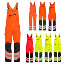 ENGEL Workwear Safety Latzhose Warnschutzkleidung Arbeitslatzhose Warnschutz