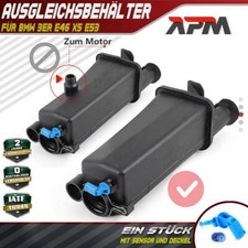 Ausgleichsbehälter Kühlmittel für BMW 3er E46 X5 E53 mit Sensor Deckel M57 M47