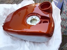 APRILIA Classic 125 Chopper BENZINTANK TANK  Kupfer/Alu Petrol Tank Serbatio New