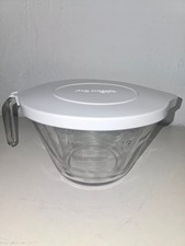 Pampered Chef Große Nixe Neu Glasform-/Schüssel mit Deckel