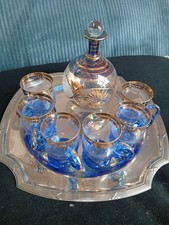 edles 8 Likörset Schnapsset