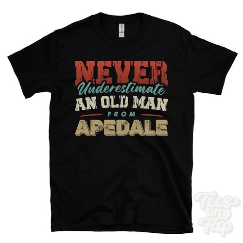 Shirt unterschätze niemals - unterschÄtze,