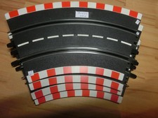 1:40 Carrera Profi 71502 geb. Schienen2/45° R2 (4 Stück) je  2 Zapfen abgebr.