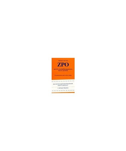 Zivilprozessordnung zpo mit - zivilprozessordnung,