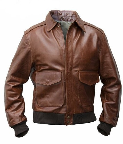 Pilotenjacke herren russet - pilotenjacke, a-2