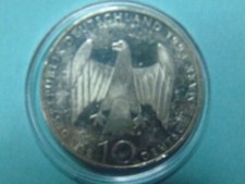 10 DM Münze BRD Deutscher Widerstand 1994 echt Silber  Sammlerstück