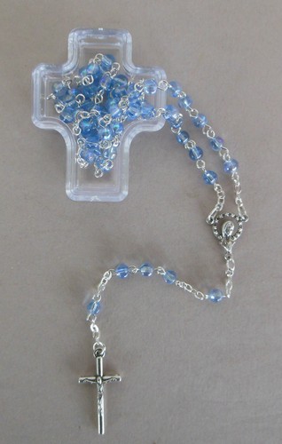 Rosenkranz blaue hellblaue
