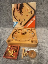 Tiroler Roulette VINTAGE Decrestina Boscaiola Holz Italien mit extra Zubehör