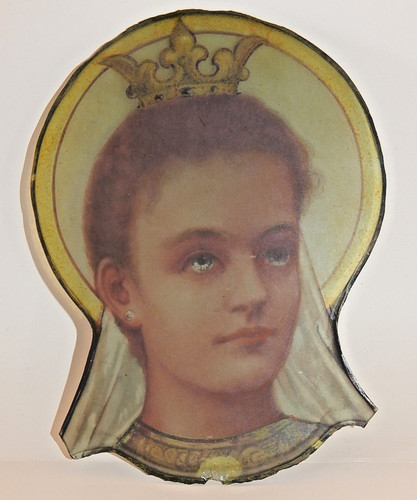 Antikes glasbild teilstück - glasbild,
