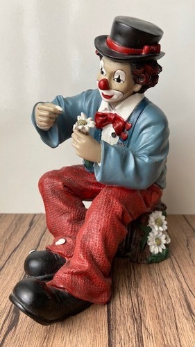 Gilde clown sitzend 18cm - gilde, sitzend,