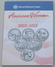 Whitman Folder / Sammelalbum USA American Women Quarters 2022-2025