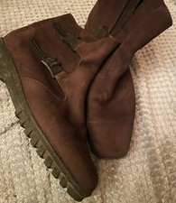 ARCHE Stieffeletten,Boots,Schuhe Gr..41,braun,Echtleder,Nubuk,