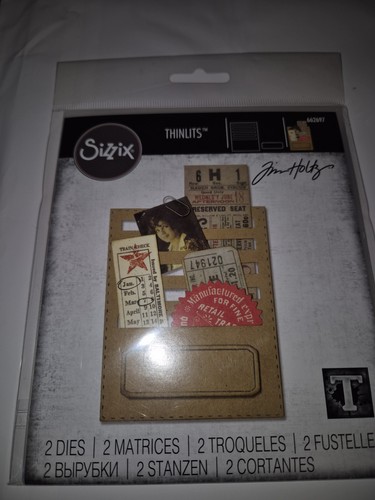 Sizzix thinlits die - set,