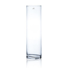 Bodenvase cyli 50cm - bodenvase, glas