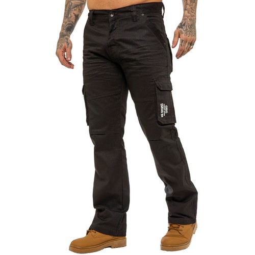 Enzo herren cargo combat jeans - herren,