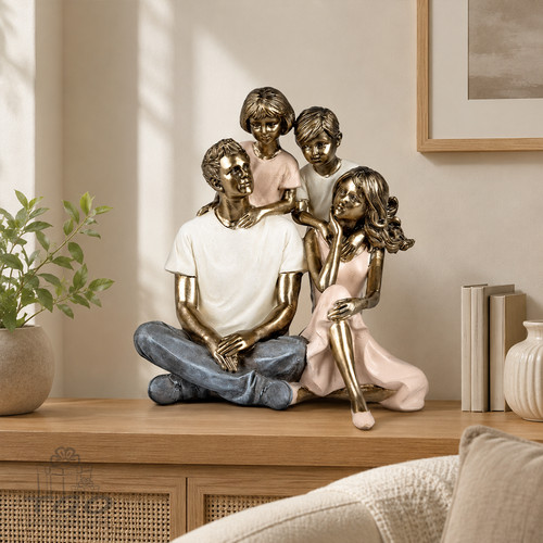 Formano dekofigur familie 15cm - dekofigur,