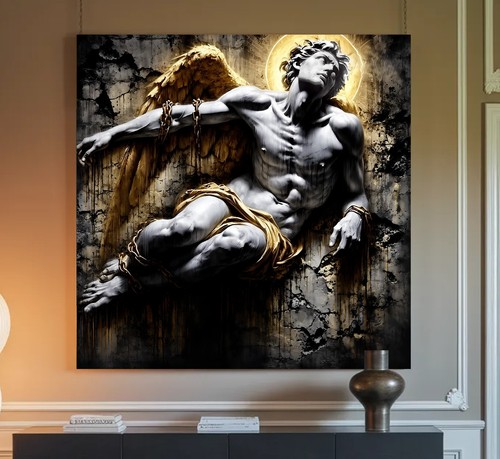 Leinwand bild bis - leinwand, 140x140x5