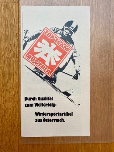 1972 top team ski - team,