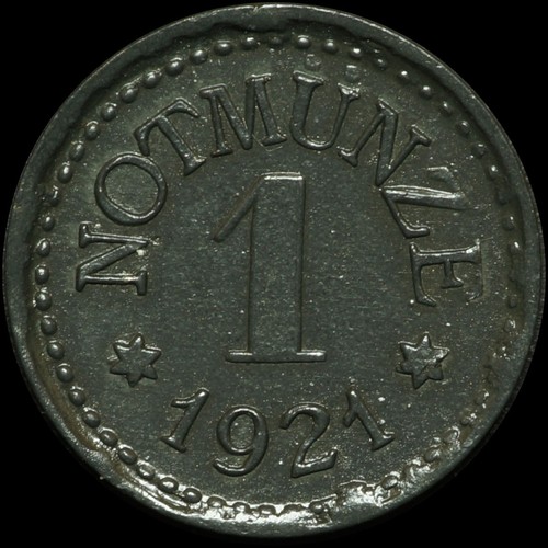 Notgeld pfennig 1921 h - 1921.,
