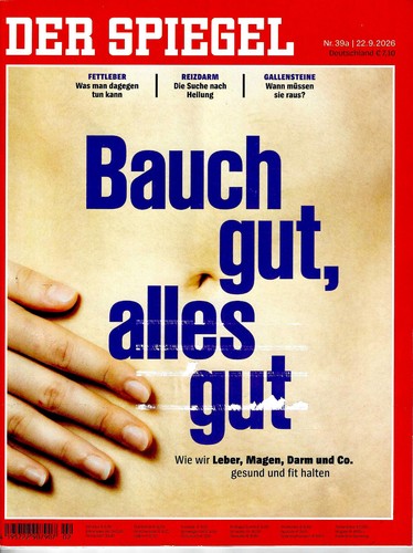 Der spiegel 39a - spiegel, vom