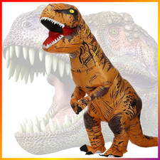 Aufblasbares rex kostüm - t-rex,