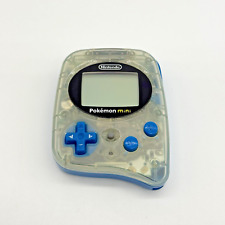Nintendo Pokemon Mini Handheld Transparent Blau Konsole
