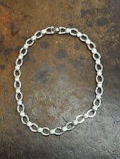 Kette 750 Weißgold, 42 cm, 37,42 gr., kein Bruchgold