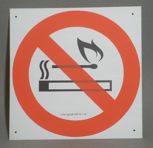 Ddr schild rauchen verboten - "rauchen, verboten"