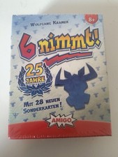 6 nimmt! 25 Jahre Jubiläum mit 28 Sonderkarten | NEU&OVP | Amigo | Spiel