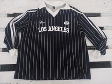 Langarm Trikot Poloshirt Polohemd Oversize Gestreift Damen Gr.S Dunkelblau Weiß 