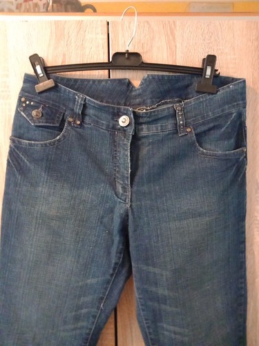 Jeans hosen damen blau - hosen,
