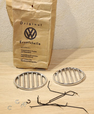1x Hupenziergitter Hupengitter chrom für VW Käfer Bj.52-7/67   NEU