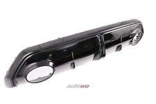 Audi RS3 8Y Facelift original Diffusor/Spoiler Heckstoßstange schwarz glänzend