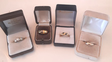 Vintage Schmuck, gold farbenes Ring Konvolut aus Nachlass