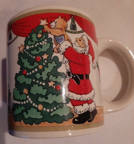 Weihnachtstasse nikolaus mit - nikolaus,
