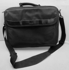 MS-TECH Laptop Tasche Umhängetasche Flugbegleiter Herrentasche, schwarz