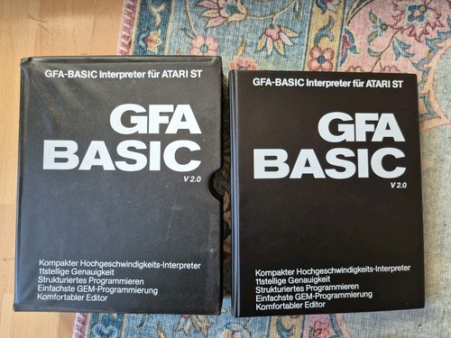 Gfa basic atari - basic, st