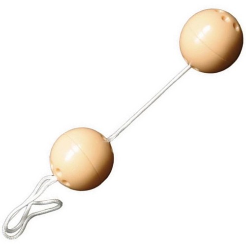 Liebeskugel gummi braun - gummi,