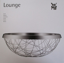 WMF KORB OBSTKORB CHAOS LOUNGE 30 CM DEKORATIVE OBSTSCHALE BROTKORB EDELSTAHL