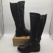 Global Win Womens Black Knee