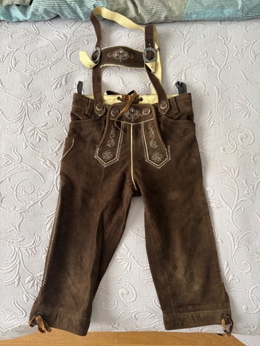 Kinder lederhose kniebund mit - lederhose,