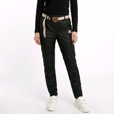 Italy Hose Kunstleder Baggy