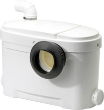 Setma Hebeanlage 500W Abwasserpumpe WC Kleinhebeanlage Fäkalienpumpe Aquamotor