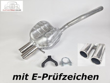 Endschalldämpfer für Skoda