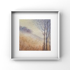 Original Aquarell Gemälde