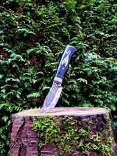 KANDAR Messer mit Skorpion Motiv Holster Outdoor Bushcraft Survival Camping EDC