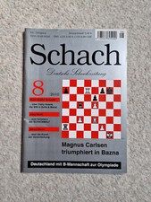 Schach Deutsche Schachzeitung 8/2010
