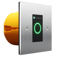 GreenKi UFR1 Fingerprint & Karten Scanner / Türschloss + UP/DINRail 12V Netzteil