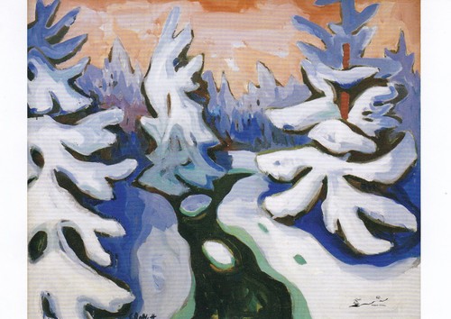 Postkarte schmidt rottluff - schmidt-rottluff,