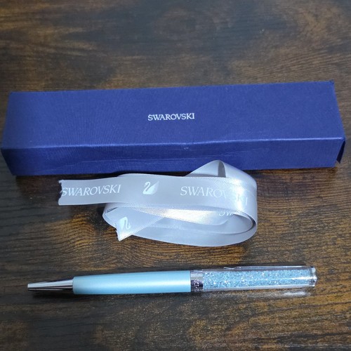 Swarovski kugelschreiber blau - swarovski,